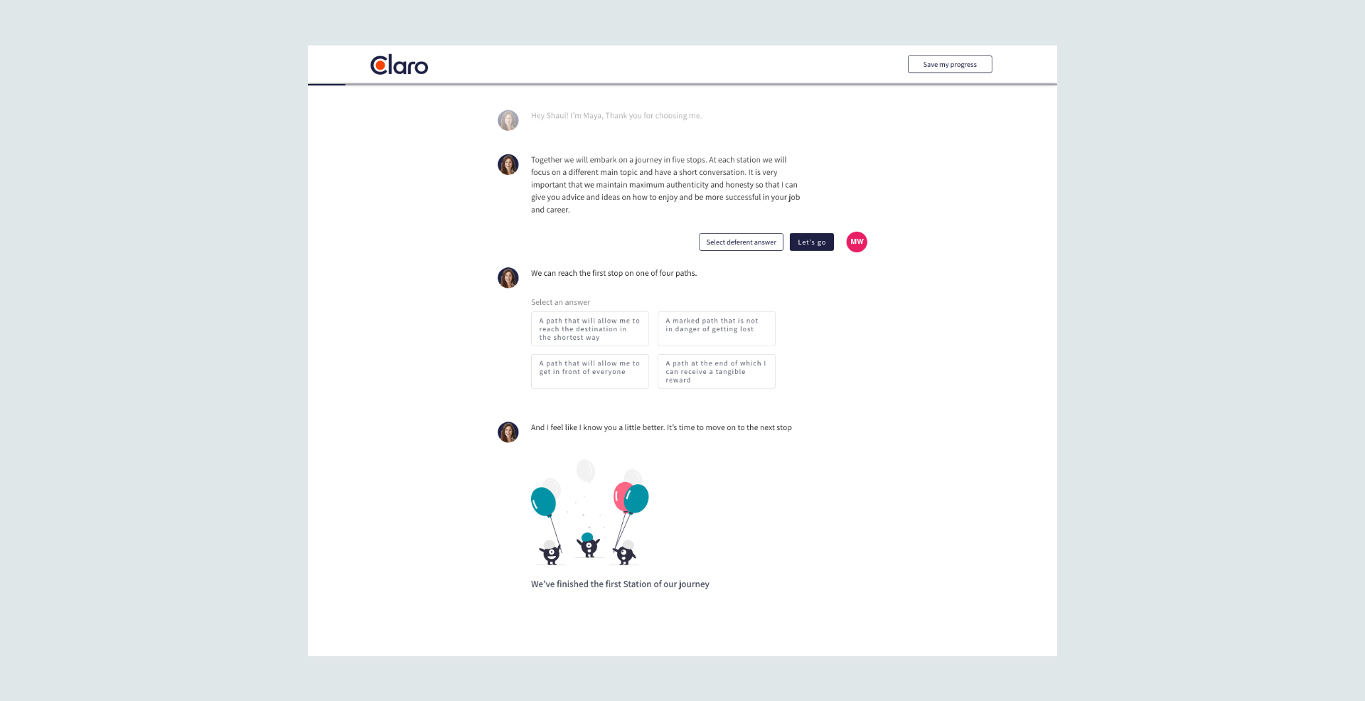 chatbot ux ui